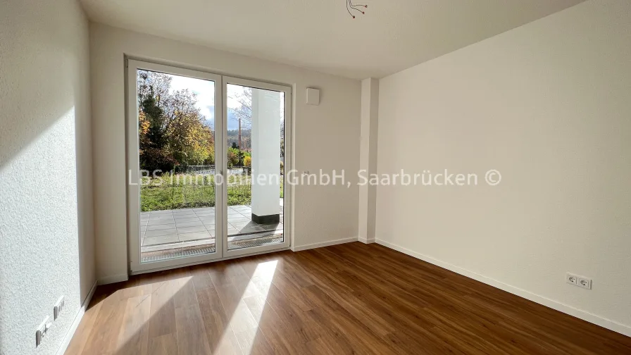 Schlafzimmer - Wohnung kaufen in Mettlach - Sofort bezugsfertige Eigentumswohnung - 55 m² Wohnfläche - Neubau in Mettlach an der Saar