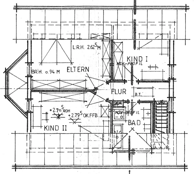 Grundriss Dachgeschoss