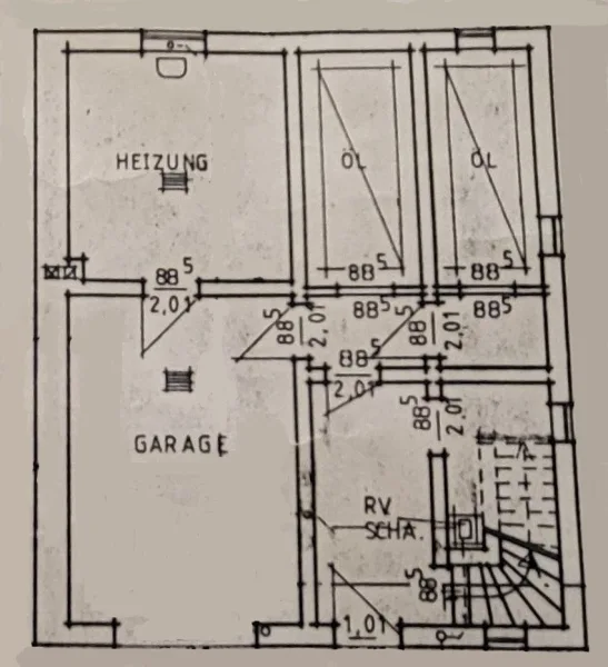 Grundriss Kellergeschoss