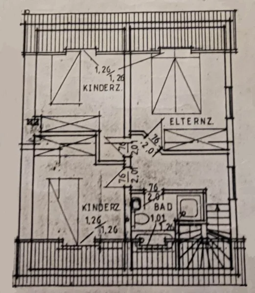 Grundriss Dachgeschoss