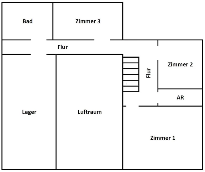 Grundriss Obergeschoss