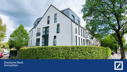 Front - Wohnung kaufen in Düsseldorf - Exklusive 3Zi. ETW - Garage + Stellplatz - nahe Grafenberg