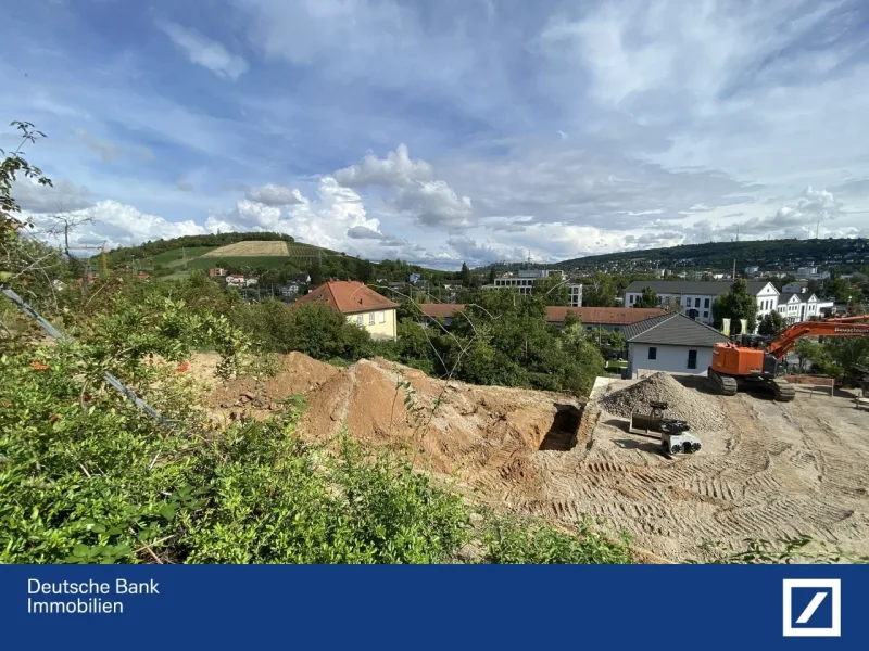 Ausblick - Grundstück kaufen in Würzburg - Schnell sein! Reduziert! Sonniges Baugrundstück am Südhang in Würzburg!