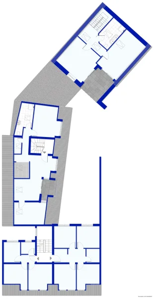 Grundriss  - Haus kaufen in Würzburg - 7 Wohneinheiten in Heidingsfeld entwickeln