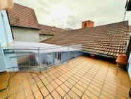 Kleine Dachterrasse Vorderhaus