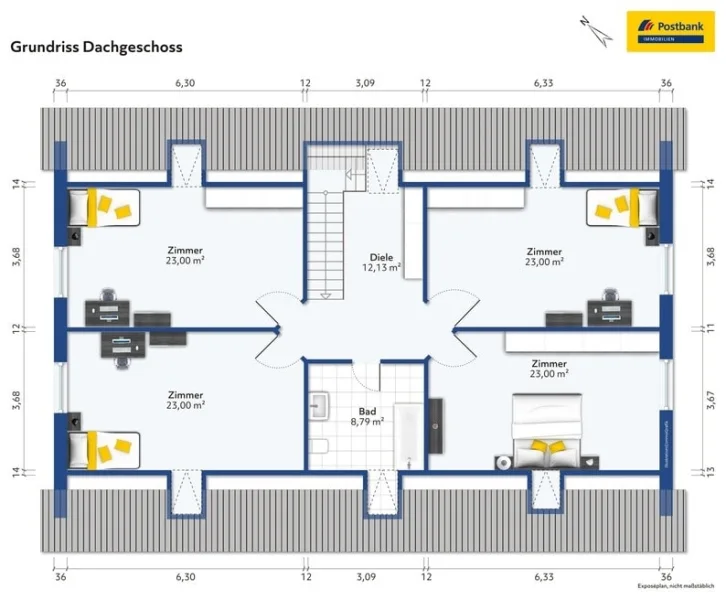 Grundriss Dachgeschoss