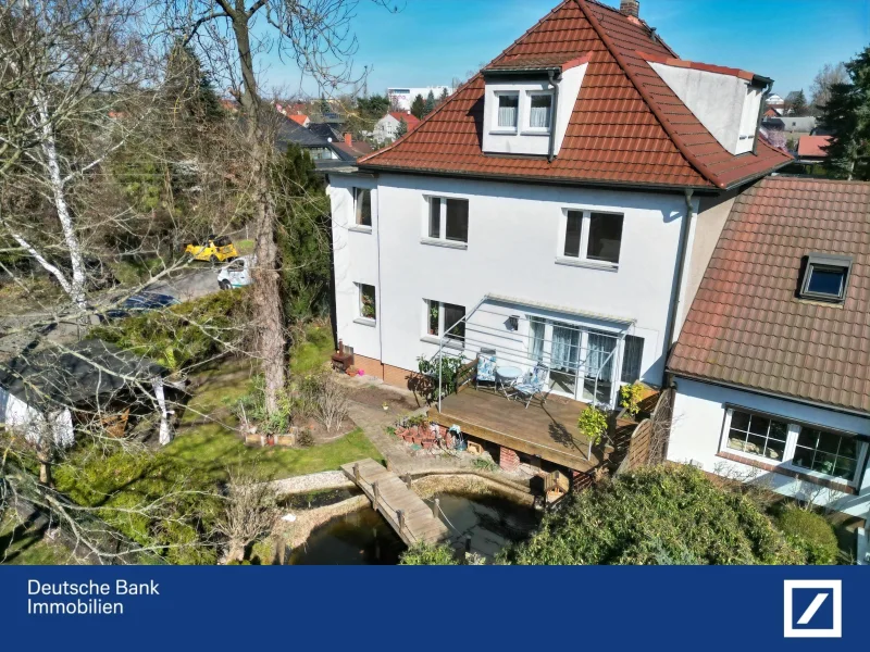 Südansicht - Haus kaufen in Berlin - +++ Ein-, Zwei- oder Dreifamilienhaus gefällig? - attraktive Mahlsdorflage +++