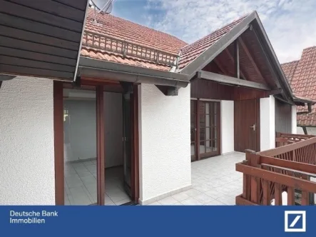 Südbalkon Hinterhaus - Haus kaufen in Baden-Baden - Tolles Angebot- Zwei Häuser- ein Preis!