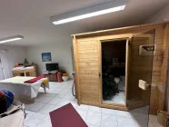 Sauna im Hobbyraum