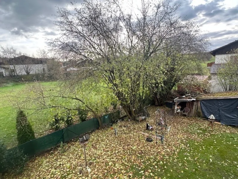 Weitblick vom Balkon aus