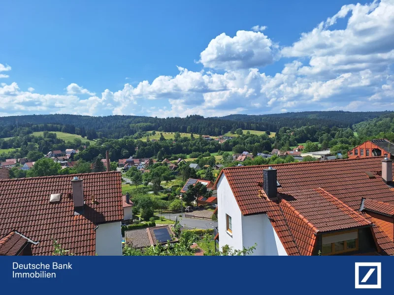 wunder schöner Blick - Haus kaufen in Schleusingen -  Einfamilienhaus von zeitloser Eleganz und einem tollen Blick in die Natur!!