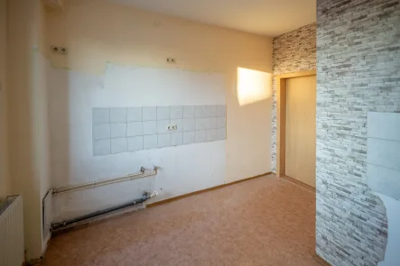 Küche - Wohnung mieten in Großbreitenbach - Kleine Wohnung in Neustadt am Rennsteig