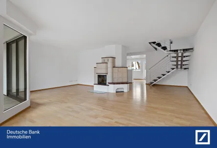 Wohnzimmer - Wohnung kaufen in Riederich - Moderne Maisonette-Wohnung in Riederich