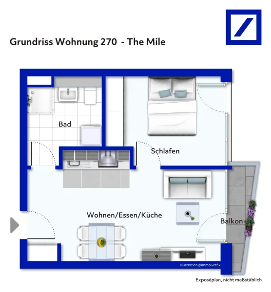 Grundriss Wohnung