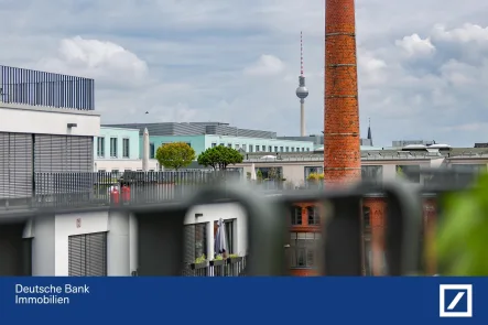 Balkon und Ausblick - Wohnung kaufen in Berlin - Kapitalanlage in Berlin - Mitte  zum Kauf 