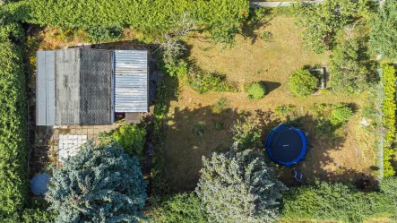 Baugrundstück Vogelperspektive - Haus kaufen in Berlin - Ruhiges und familienfreundliches Baugrundstück - BAUTRÄGERFREI