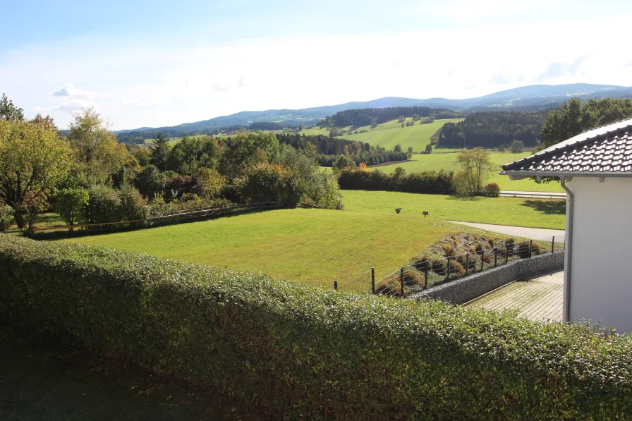 traumhafte Aussicht vom Balkon