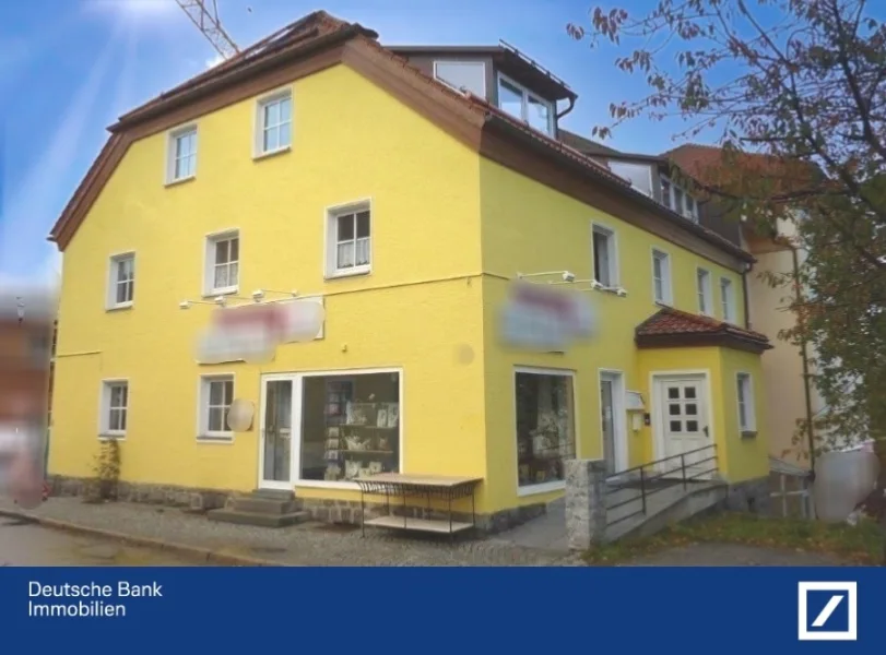 Außenansicht  - Haus kaufen in Freyung - **Solide vermietetes Wohn- und Geschäftshaus in Freyung** Bayerischer Wald 