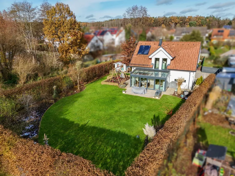 Idyllische Gartengestaltung