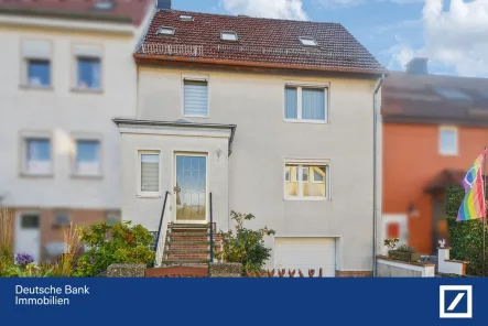 Vorderseite - Haus kaufen in Schauenburg - Gemütliches Reihenmittelhaus – Ihr perfektes Zuhause für die kleine Familie!