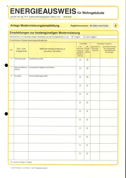 Energiausweis 6. Seite