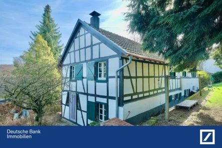 Giebel Ostseite - Haus kaufen in Königswinter - Wohnen am Ölberg im malerischen Naturpark Siebengebirge