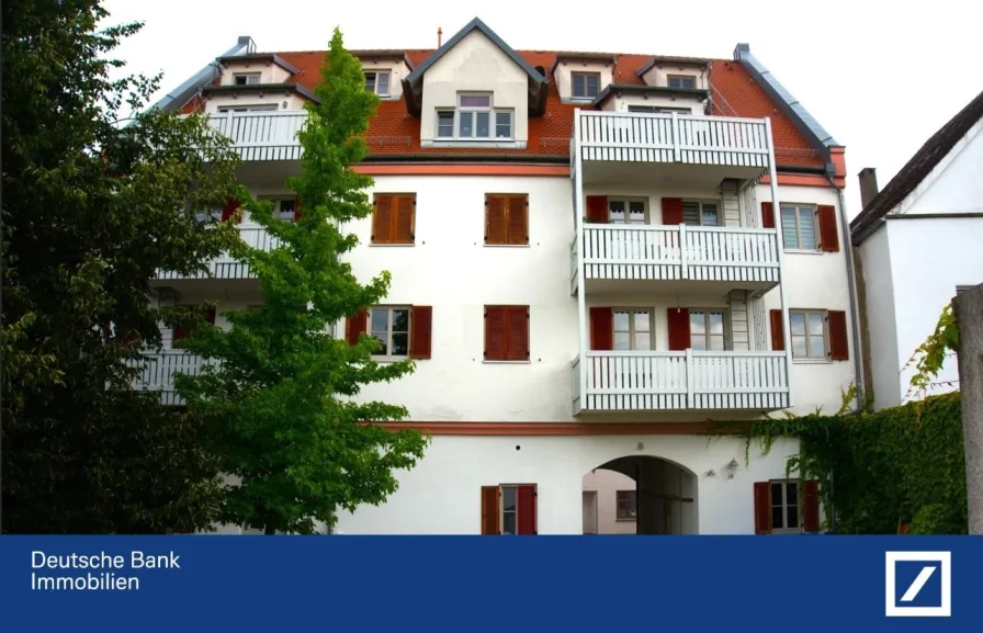 Rückansicht - Wohnung kaufen in Lauingen - ** Top Wohnung in zentraler Lage **