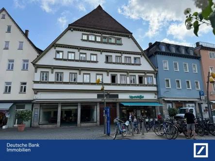 Außenansicht - Wohnung mieten in Schwäbisch Gmünd - 3-Zimmer Wohnung direkt am Marktplatz