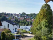 Blick vom Balkon