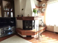 Kamin im Wohnzimmer