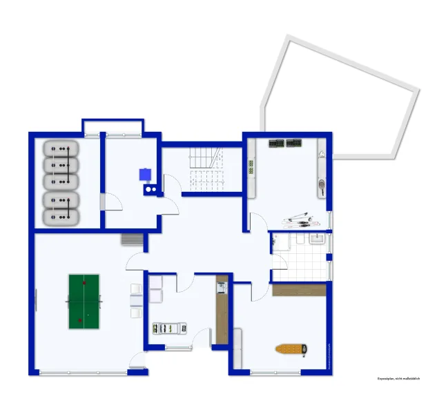 Darstellung Grundriss KG