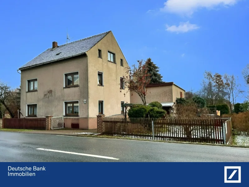  - Haus kaufen in Penig - Charmantes Einfamilienhaus mit großem, wunderschönen Garten in Obergräfenhain  bei Penig.