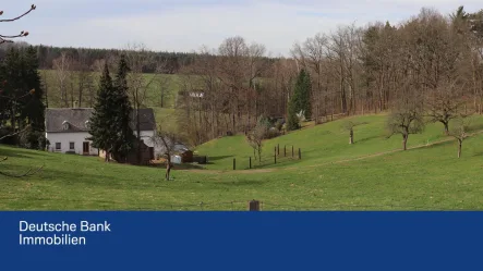  - Haus kaufen in Lichtenstein - Seltene Gelegenheit - Altes Bauernhaus auf sehr großem Anwesen mit eigenem Teich