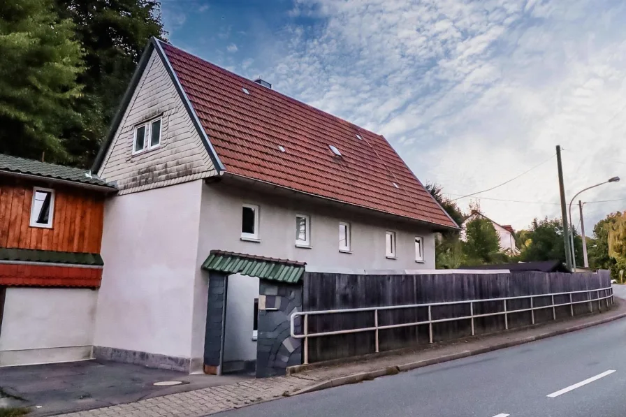 Außenansicht - Haus kaufen in Waldenburg - "Ruhe und Gemütlichkeit!"Einfamilienhaus in Waldenburg