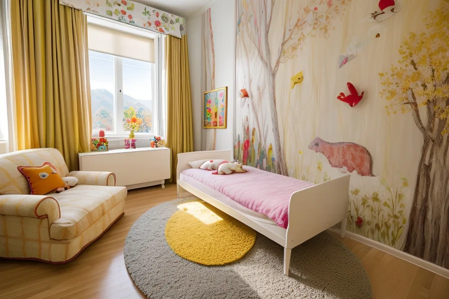 Kinderzimmer EG Homestaging