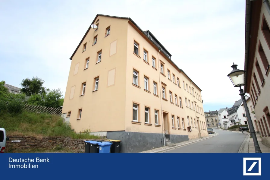 Außenansicht - Wohnung mieten in Zschopau - 2 separate 1-Raum-Wohungen perfekt für Freunde oder Wohngemeinschaften!