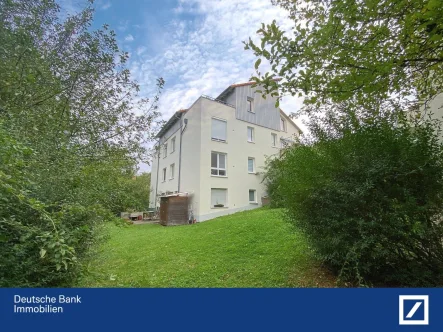 Rückansicht - Wohnung kaufen in Jena - Kapitalanlage mit Weitblick in jeglicher Hinsicht!