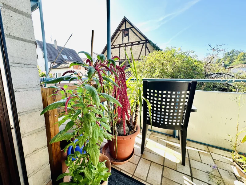 Balkon vom Schlafzimmer