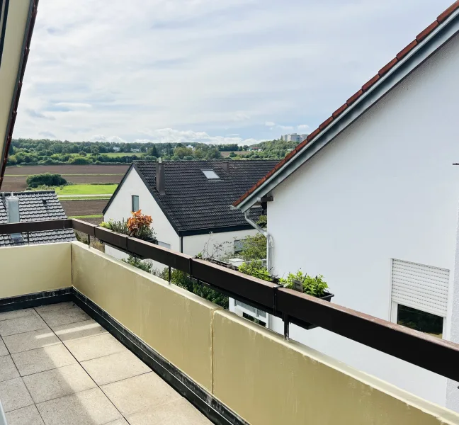 Aussicht Balkon Osten