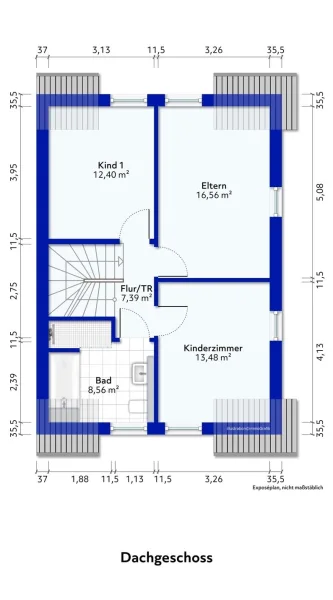 Grundriss Dachgeschoss