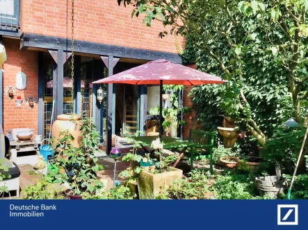 Gartenidyll - Haus kaufen in Lüneburg - Charmantes Stadthaus in zentraler Lage von Lüneburg – Ihr ideales Zuhause!