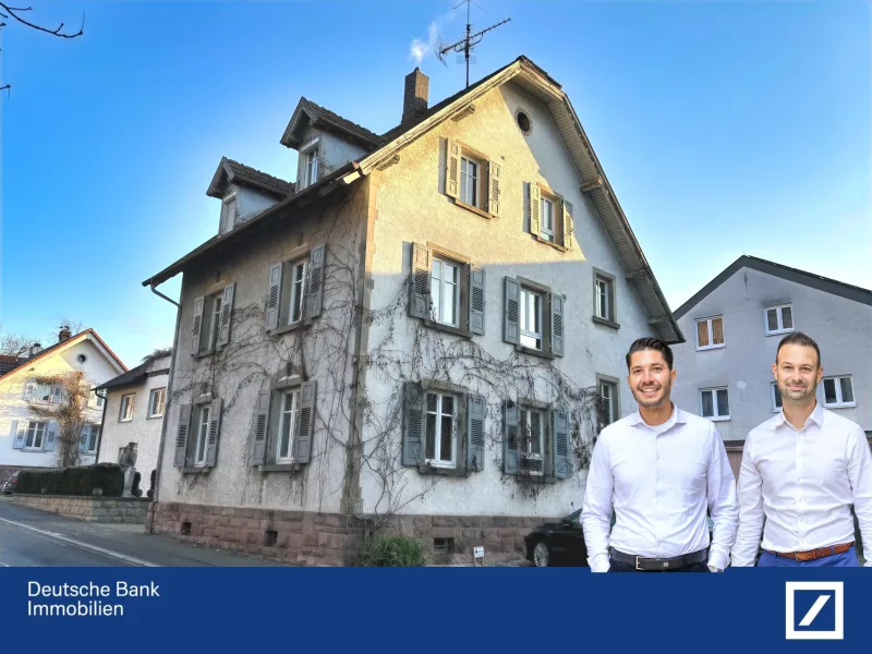 Außenbild 1 - Haus kaufen in Emmendingen - Charmantes 2-Familienhaus mit viel Potenzial im Herzen von Emmendingen