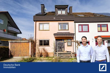 Außenansicht - Haus kaufen in Schallstadt - Großzügiges Reihenendhaus mit Wintergarten in Schallstadt