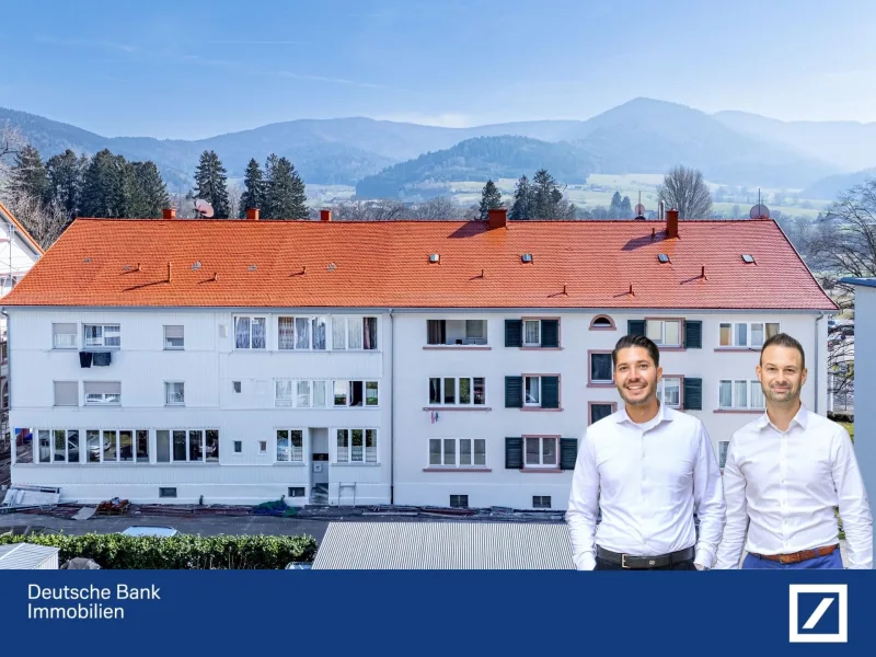 Außenansicht - Haus kaufen in Waldkirch -  Denkmalgeschütztes Mehrfamilienhaus mit Entwicklungspotenzial