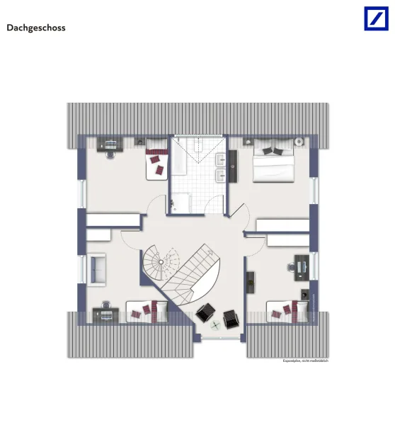 Grundriss Dachgeschoss