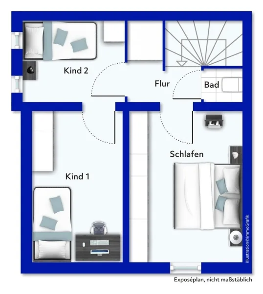 Grundriss Dachgeschoss