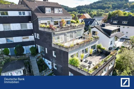 Außenansicht  - Wohnung kaufen in Ennepetal - Terrassen-Highlight: Eigentumswohnung mit modernem Schnitt