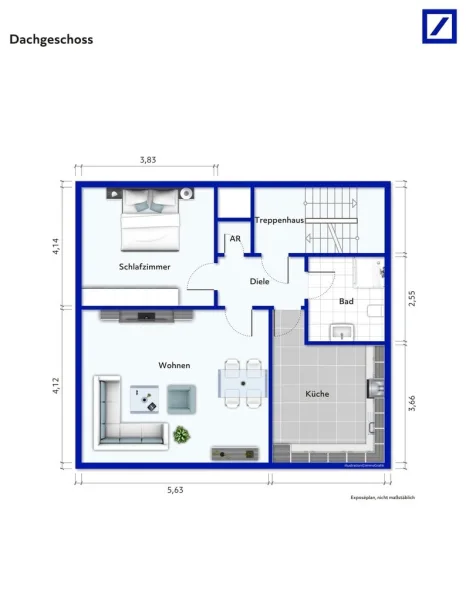 Grundriss Dachgeschoss