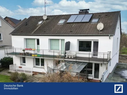 Gartenansicht - Wohnung kaufen in Fröndenberg - Großartige Balkon-Wohnung für ALLE!