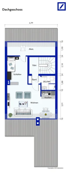 Grundriss Dachgeschoss